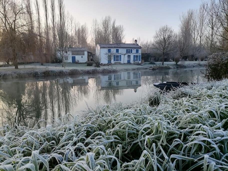 Le Logis Du Heron Coulon Dış mekan fotoğraf